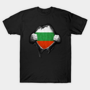 Bulgaria Flag Bulgarian Roots DNA Pride Gift T-Shirt